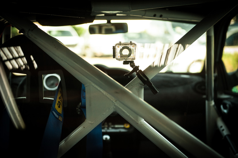 Pascal Huteau pilote Twingo R1 Rallycross