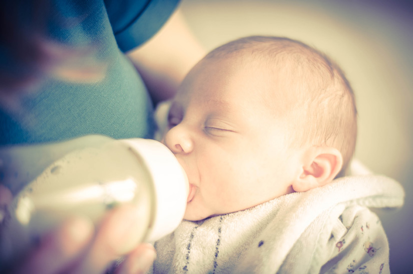 Instant avec bébé