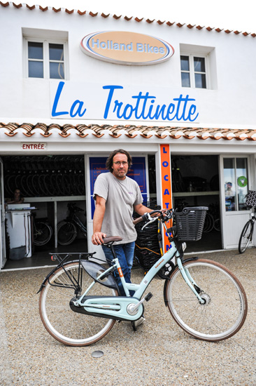 Reportage photo à L'Île-d'Yeu sur le roi de Belgique pour le journal Het Nieuwsblad